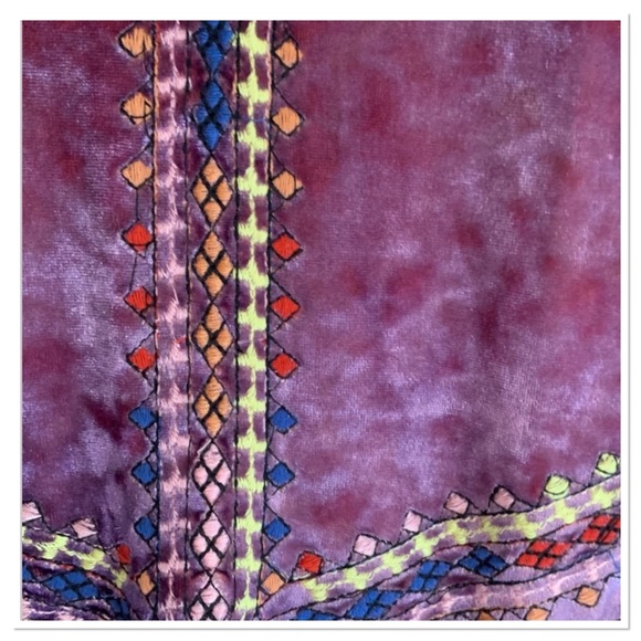 Free People Hello Gorgeous Maxi Dress Velvet Purple Medium - Picture 7 of 13